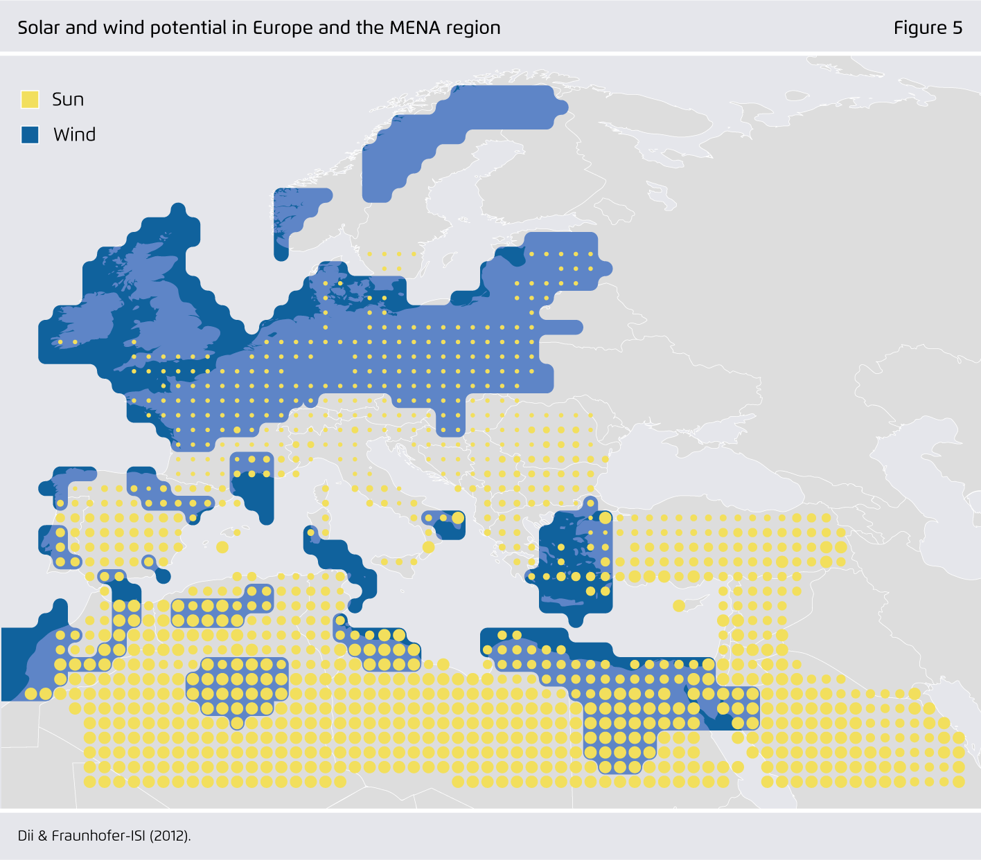 Preview for Solar and wind potential in Europe and the MENA region