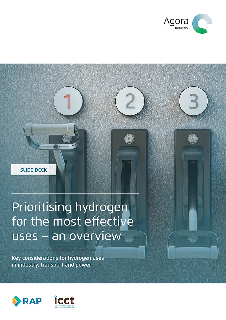 Prioritising hydrogen for the most effective uses – an overview